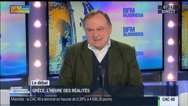 Jean-Marc Daniel: Dette grecque: quels sont les risques qui pèsent sur la BCE en cas de défaut ? - 05/02