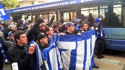 retour des supporters bastiais