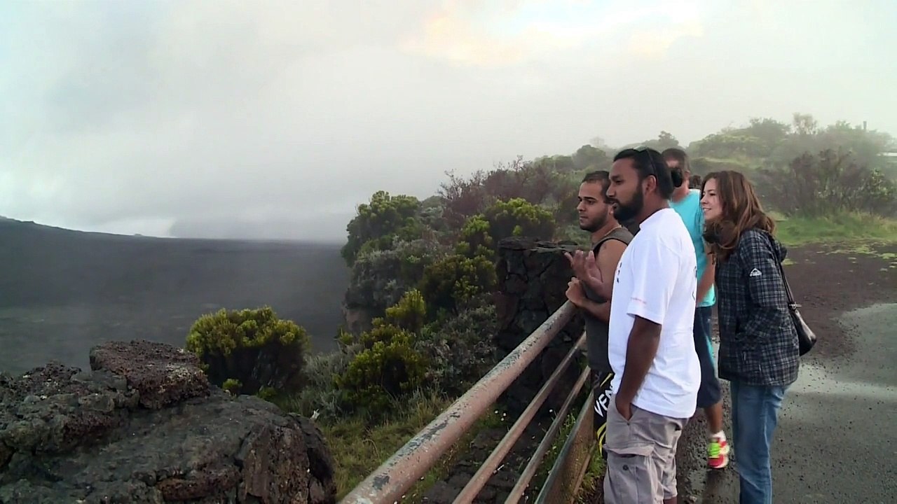 Ile de la Réunion: le Piton de la Fournaise en éruption