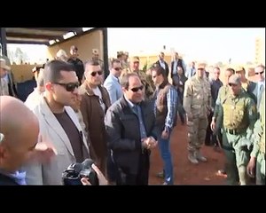 السيسي يتفقد الوحدات الخاصة في إطار الاستعدادات للقضاء على الإرهاب