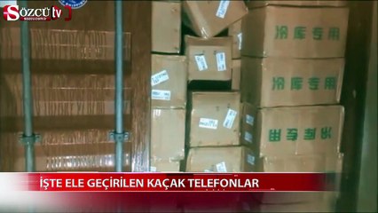 Kaçak telefonları yurda bakın nasıl sokmuslar