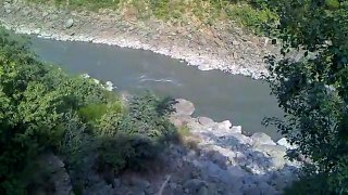 Kashmir River passing through patan