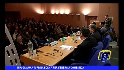 In Puglia una turbina per l'energia domestica
