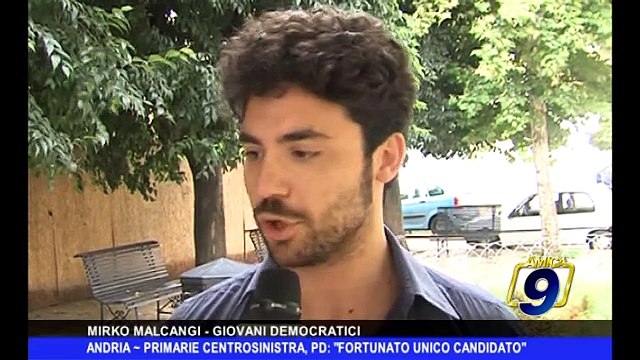 ANDRIA | Primarie centrosinistra, PD: Fortunato, unico candidato