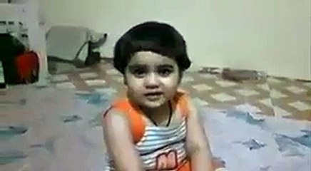 Very talented baby know every date about pakistan