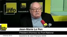 Jean-Marie Le Pen reste 