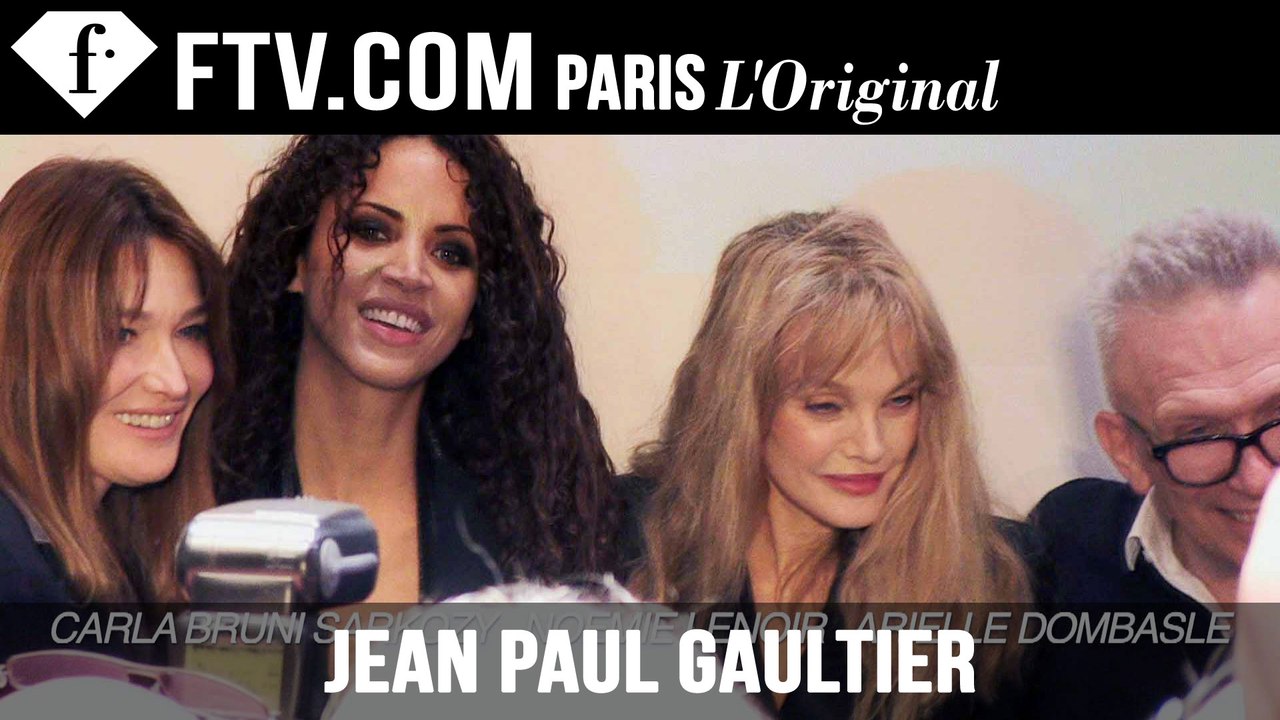 Jean Paul Gaultier After the Show | Paris Couture Fashion Week | FashionTV