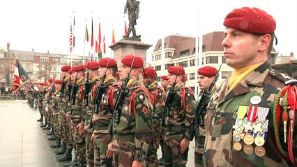 Cérémonie des 70 ans de la libération de Colmar