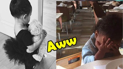 Kim Kardashian CUTE North West Instagram post