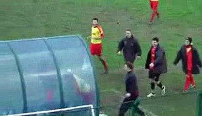 Idiotic Goal Celebration _ Got Red Card