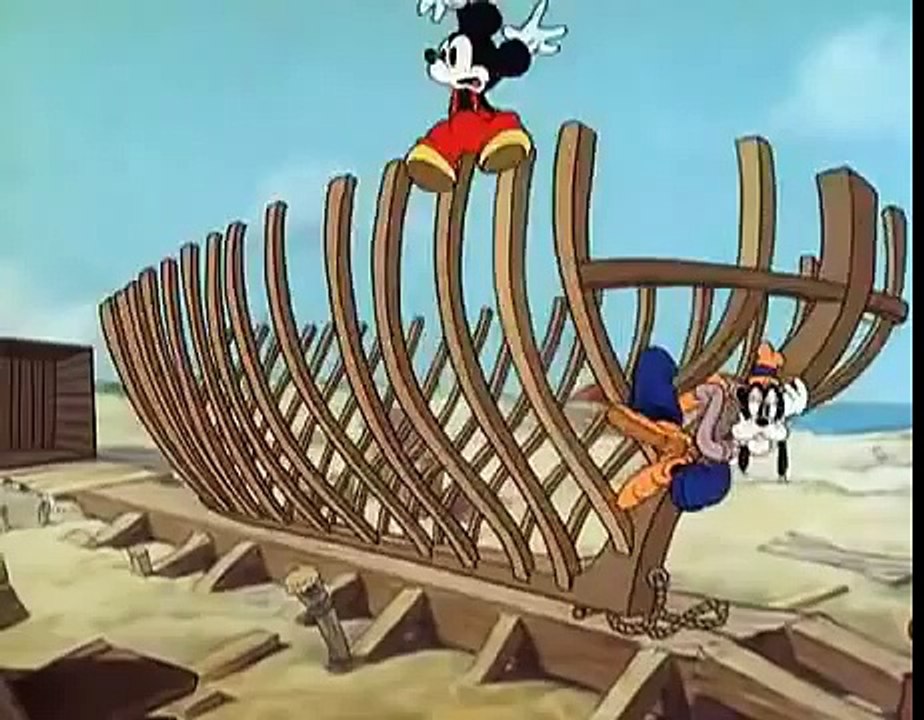 Mickey Mouse - Boat Builders - 1938 (Low)