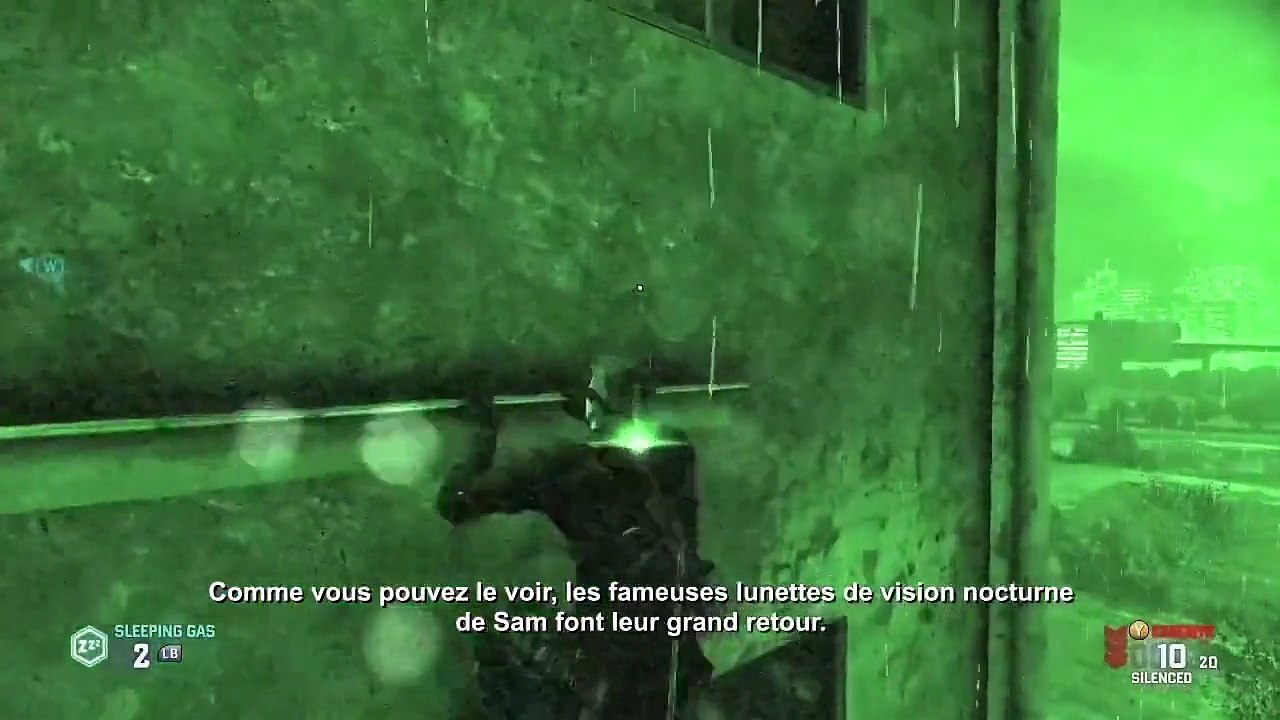 Extrait / Gameplay - Splinter Cell: Blacklist (Gameplay Commenté par les Développeurs - Gadgets et Autres Features)