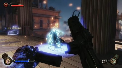 Test vidéo - Bioshock Infinite (Partie 2/4 - Gameplay - Grappin et Elizabeth)