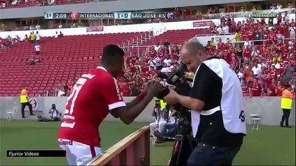 Gol de Vitinho, Internacional 4 x 4 São José-RS - Gauchão 04_02_2015‬ -
