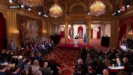"L'esprit de janvier 2015, je dois le prolonger", lance Hollande lors de sa conférence de presse