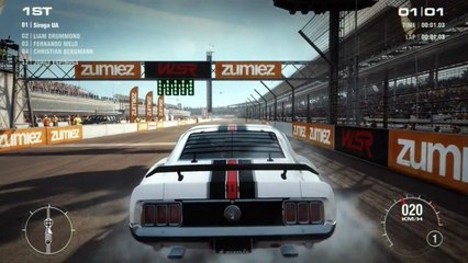 Extrait / Gameplay - GRID 2 (Un Mod pour la Vue Cockpit !)