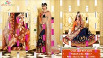 Designer Party Wear Sarees With Blouses & Their Costs