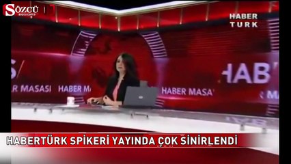 Habertürk spikeri dayanamadı: Adam dedim özür dilerim