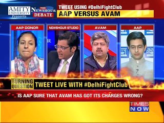 The Newshour Debate: AAP versus AVAM