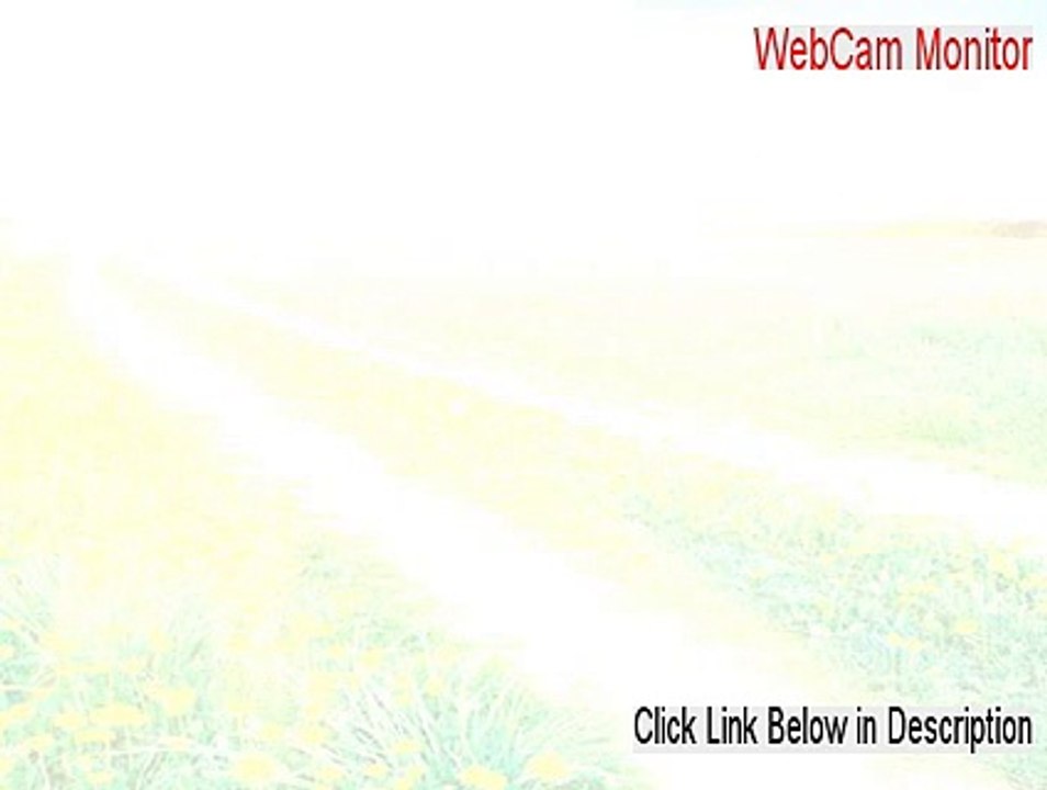 WebCam Monitor Cracked (webcam monitoring software)