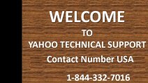 Yahoo No. 1-844-332-7016 for Make Anti Hacking Gmail Account