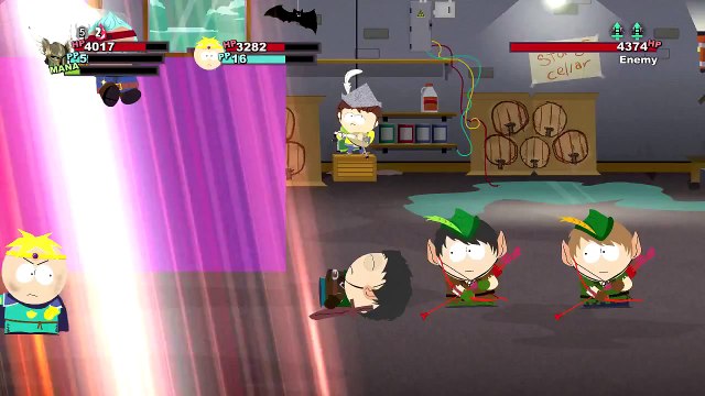 Extrait / Gameplay - South Park: Le Bâton de Vérité (Sortie Repoussée et Gameplay)