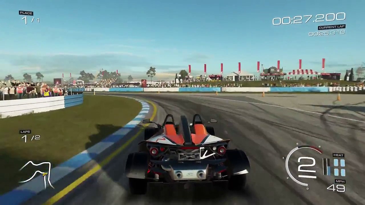 Extrait / Gameplay - Forza Motorsport 5 (KTM X-Bow R - Sebring International Raceway Florida)