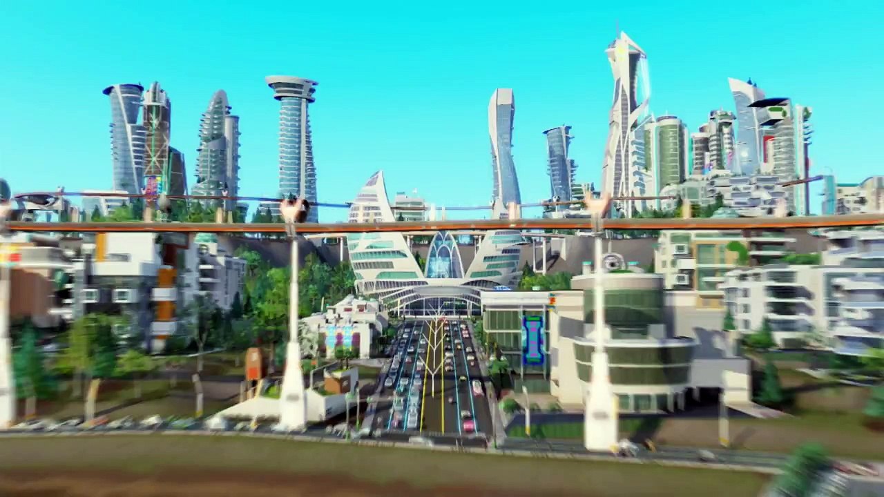 Extrait / Gameplay - SimCity 5 (Villes de Demain - Académie et OmegaCo)