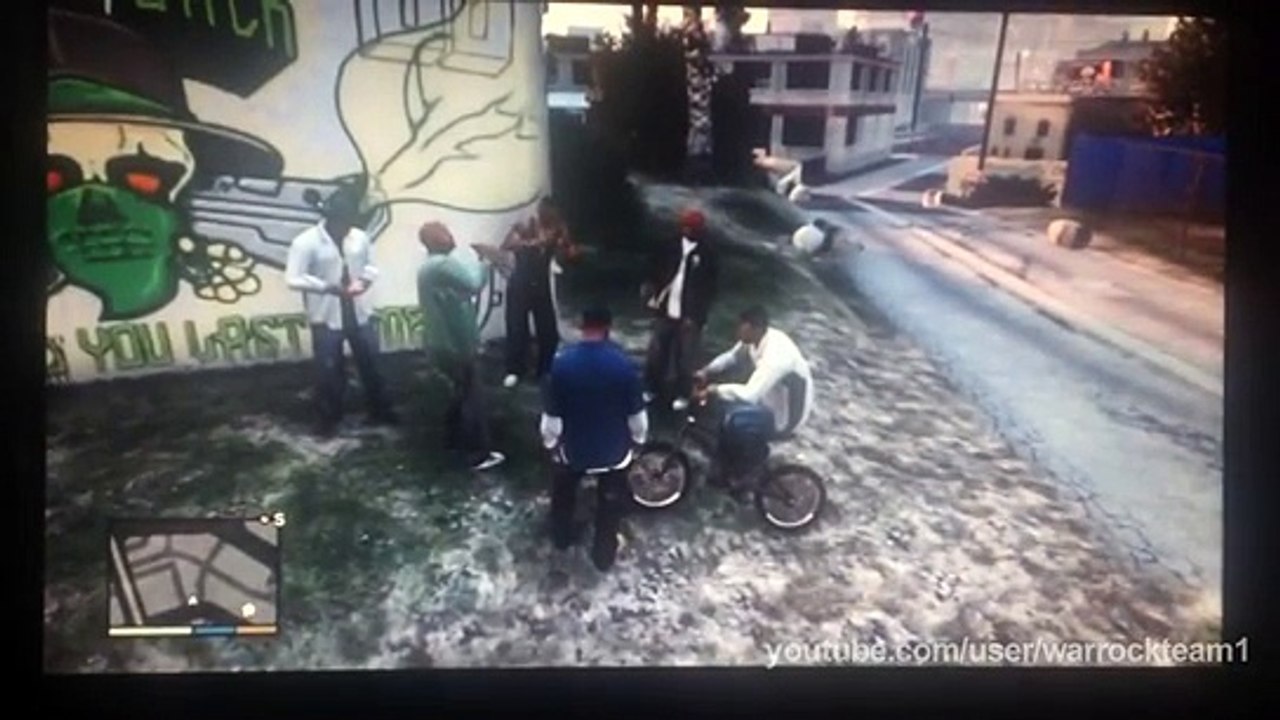 Extrait / Gameplay - GTA 5 (Extrait de la Version PC Leaké - Fake ?)