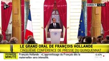 Doubs: Hollande affirme qu’entre Chirac et Le Pen en 2002, il n’a «pas hésité»