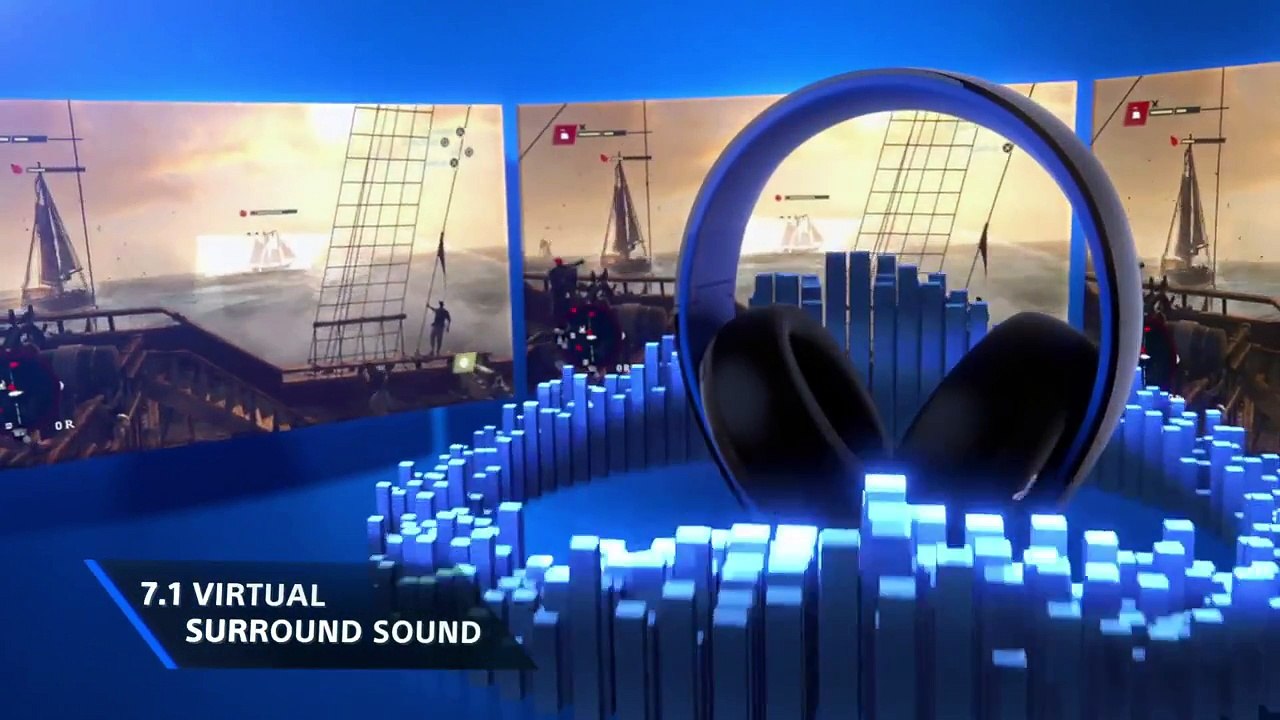 Trailer - Casque PS4 Sans Fil Officiel (7.1 Surround Wireless)