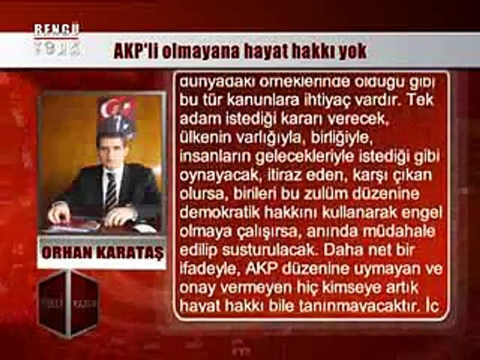 KÖŞELİ YAZILAR - ORHAN KARATAŞ 05.02.2015