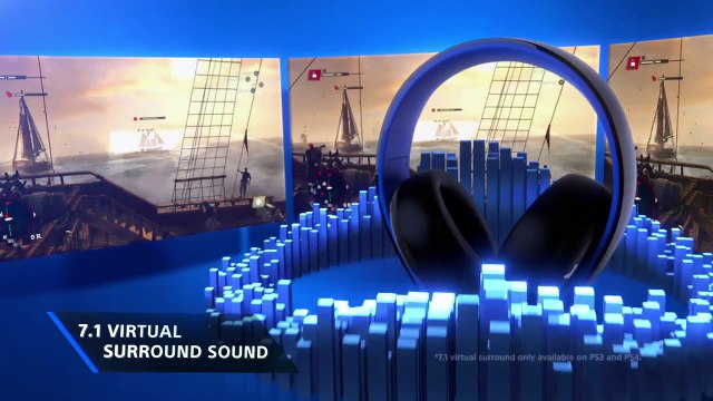 Trailer - Casque Stéréo PS4 7.1 Virtual Surround (Fonctionnalités)