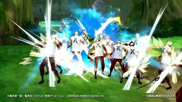 One Piece: Pirate Warriors 3 - Gameplay avec Zoro, Nami, Crocodile et Ener