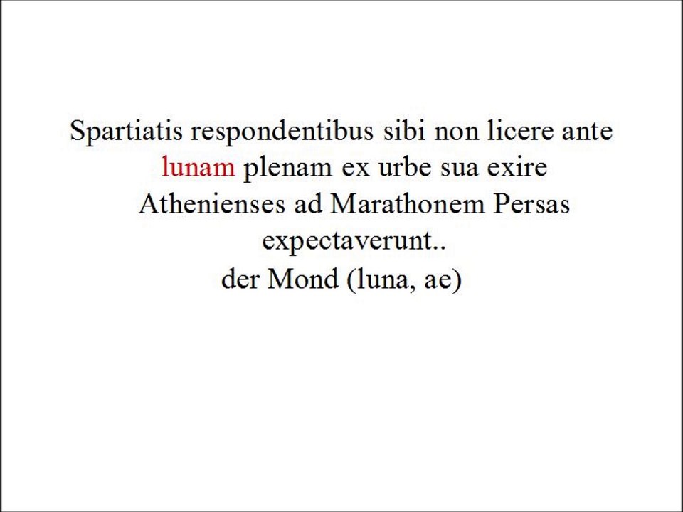 Lateinvokabeln II-K29a und K30a