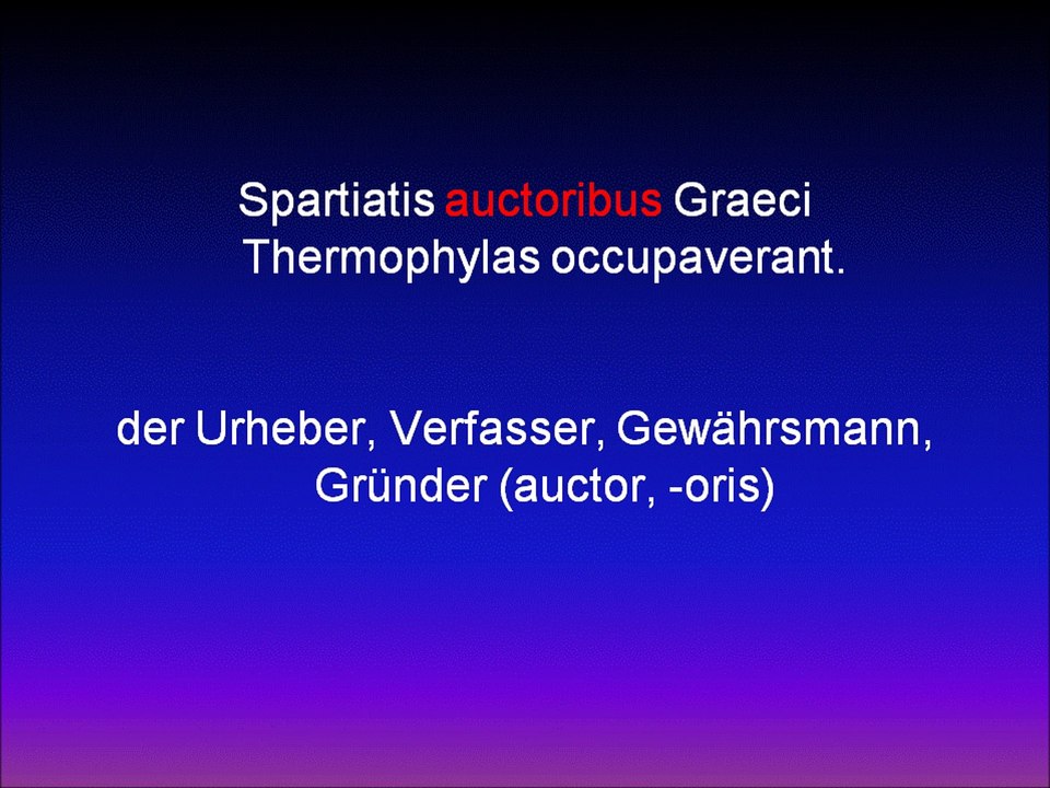 Lateinvokabeln II-K31a und K31GR