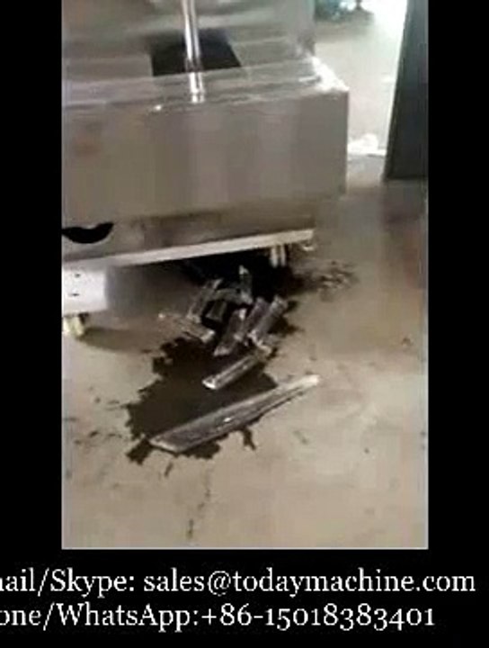 Máquinas de embalagem pouch automáticas de stand-up Jelly, máquinas de embalagem Jelly Vertical