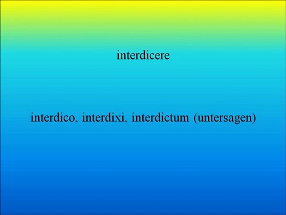 Lateinvokabeln II-K33SF