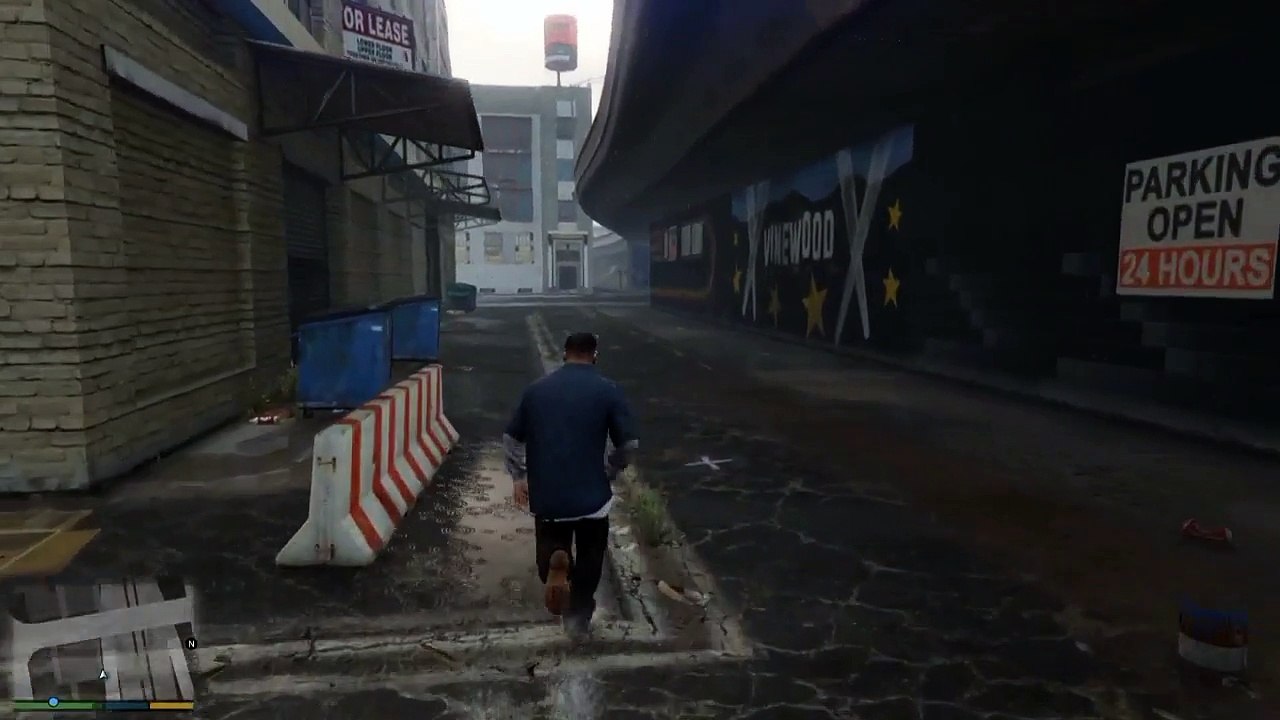 Test vidéo - GTA 5 (Graphismes PS4 et Vue FPS)