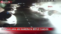 İstanbul'da 9 aracın kundaklanması kamerada