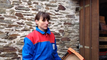 Embouteillage du cidre à la ferme du Bois Jugan