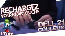 Comment recharger une cartouche d'encre Dell 21 couleur