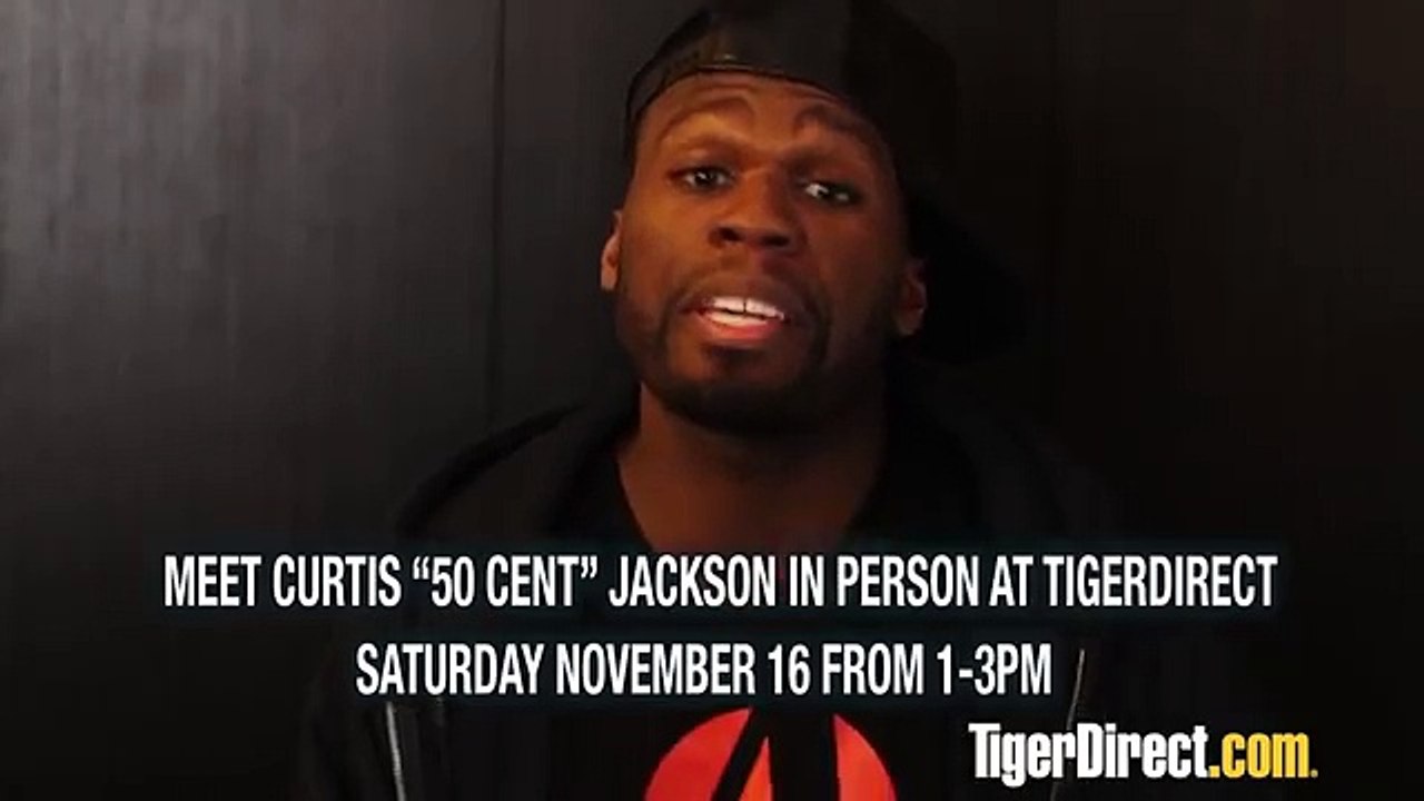 50 CENT AUTOGRAPH SESSION at TIGERDIRECT.com Store
