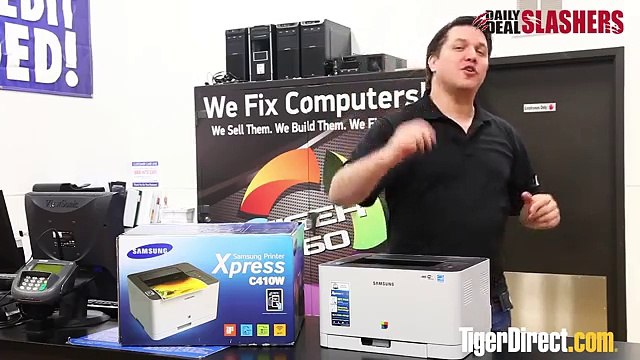 Deal Alert Overview Samsung Xpress C410W WiFi Color Laser Printer