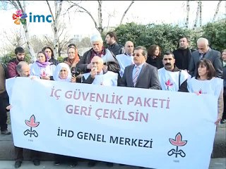 İHD ve avukatlardan 'İç Güvenlik Paketi'ne tepki