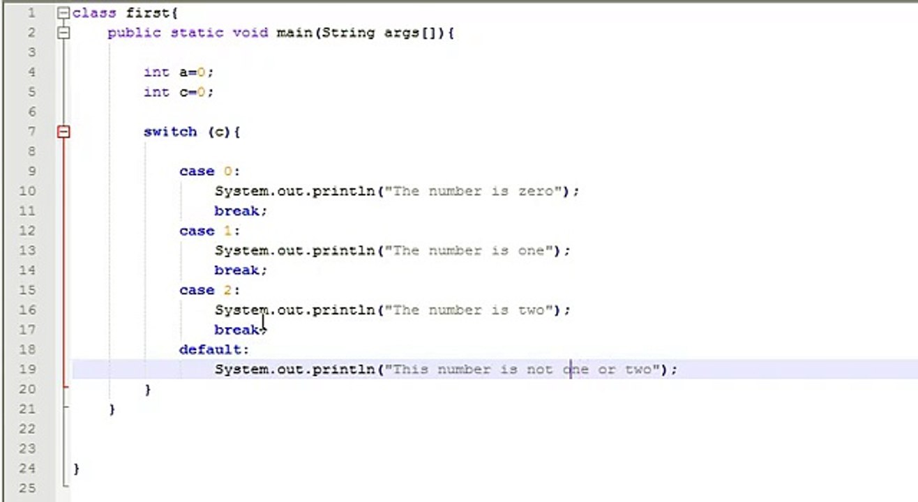 Learn Java in Urdu or Hindi 14- Switch-Case Control Statement