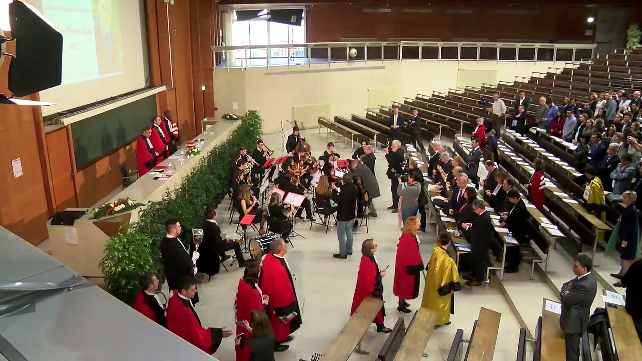 Cérémonie de remise du doctorat Honoris Causa à José Luis Zapatero