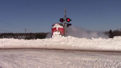 Comment déneiger une voie ferrée ?