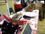 Sur le marché aux truffes de Marigny-Marmande