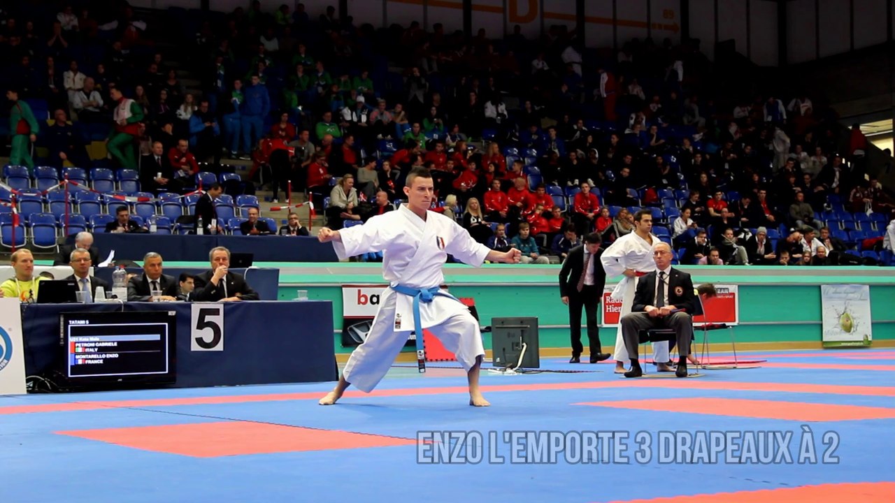 Le titre européen en espoir pour Enzo Montarello